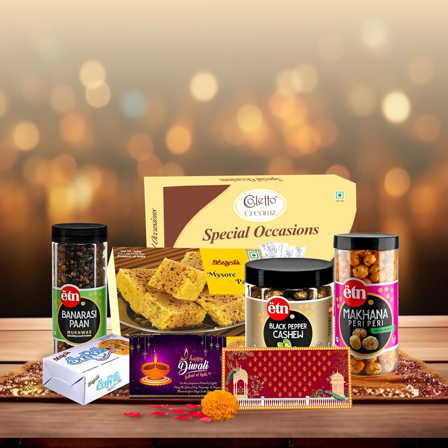 Diwali Special Sweet Hamper – 16 Delightful Treats