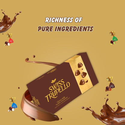 Diwali Chocolate Gift Hamper with Swiss Truffles & Cards
