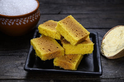 Diwali Sweets Hamper with Mysore Pak & Greeting Cards