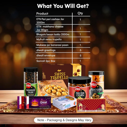 Diwali Premium Sweets Hamper with 8 Delights