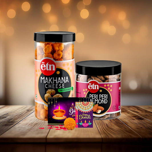 Diwali Dry Fruit Hamper with Almond & Makhana – Sehat Ka Uphaar