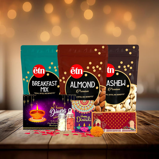 Diwali Dry Fruit Hamper – Dry Fruit Dhamaka Gift Box (10 Items)