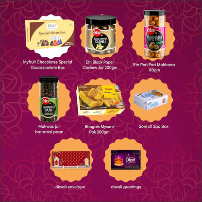 Diwali Special Sweet Hamper – 16 Delightful Treats