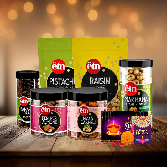 Diwali Dry Fruit Hamper with Pista, Cashew, Almonds & Makhana