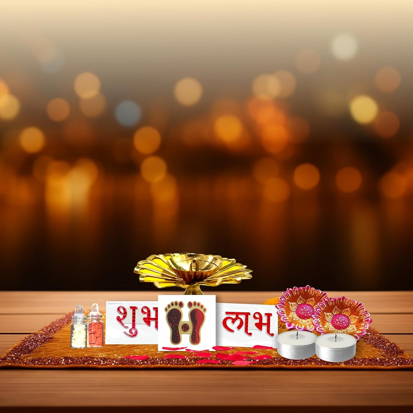Diwali Special Pooja & Decoration Hamper – 6 Festive Essentials