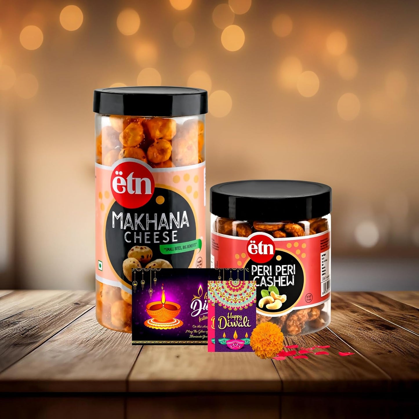 Diwali Dry Fruit Hamper with Cashew & Makhana – Shubh Arpan