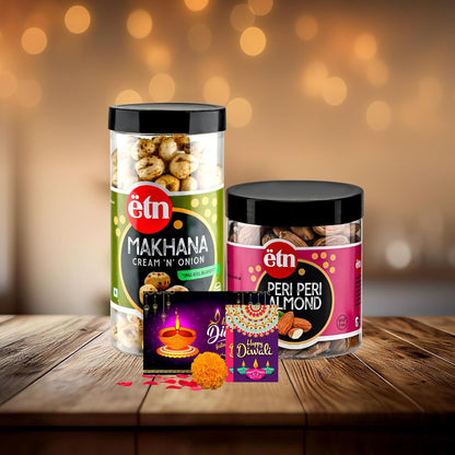 Diwali Dry Fruit Hamper with Almond & Makhana – Dry Fruit Rituals