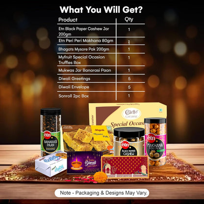 Diwali Special Sweet Hamper – 16 Delightful Treats
