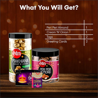 Diwali Dry Fruit Hamper with Almond & Makhana – Dry Fruit Rituals