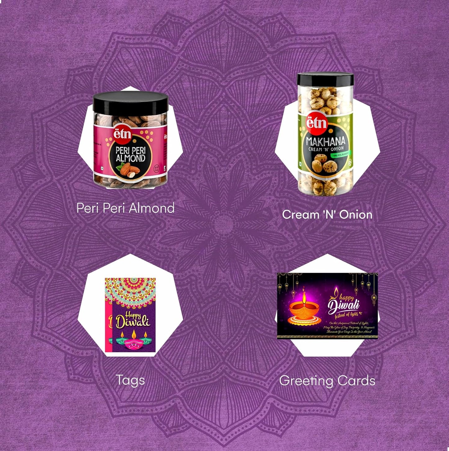 Diwali Dry Fruit Hamper with Almond & Makhana – Dry Fruit Rituals